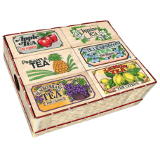 Чай Mlesna Млісна Набір 6 видів у плетеному кошику 400г