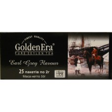 Чай Голден Ера Golden Era чорний Бергамот 25 пакет