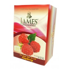 Чай James Grandfather Джеймс чорний Малина 25 пакет