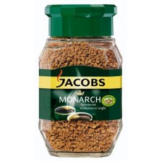 Кава Якобс Монарх розчинна 95г скло банку