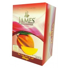 Чай James Grandfather Джеймс чорний Манго 20 пакет