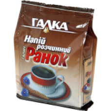 Кавовий напій Галка Галич Ранок розчинний 100г пакет