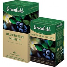 Чай Greenfield Грінфілд Чорниця Bluberry Nights 25 сашетів