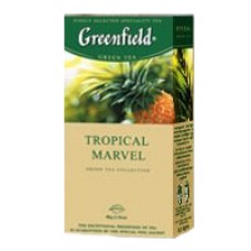 Чай Greenfield Грінфілд Tropical Marvel Тропік 25 сашетів