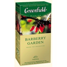 Чай Greenfield Грінфілд Барбарис Barberry Garden 25 сашетів