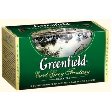Чай Greenfield Грінфілд Earl Grey Fantasy Ерл Грей 25 сашетів