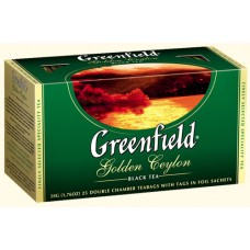 Чай Greenfield Грінфілд Golden Ceylon Золотий цейлон 25 сашетів