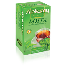 Чай Алокозай чорний цейлонський з ароматом м'яти 25 фільтр пакет