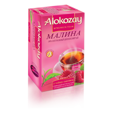 Чай Алокозай чорний цейлонський з ароматом малини 25 фільтр пакет