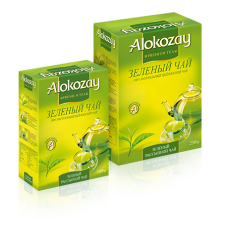 Чай Алокозай зелений цейлонський листовий 100г