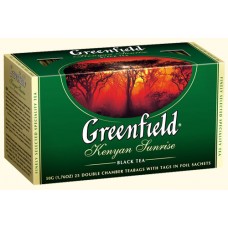 Чай Greenfield Грінфілд Kenyan Sunrise Кенія 25 сашетів