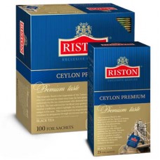 Чай Рістон чорний Преміум 25 пакет