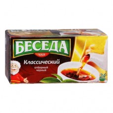 Чай Бесіда чорний 24 пакет