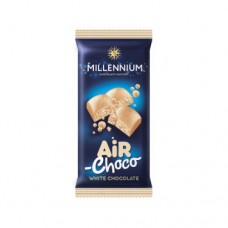 Шоколад Міленіум пористий білий 80г