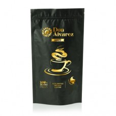 Кава Don Alvarez Дон Альварес Gold розчинна 70г пакет