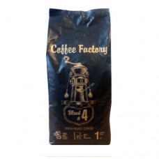 Кава Coffee Factory Бленд №4 50/50 1кг зерно
