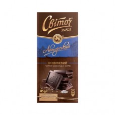 Шоколад Світоч Авторський чорний особливий із сіллю 85г