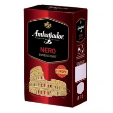 Кава Ambassador Амбассадор NERO мелена 225г
