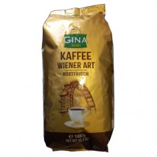 Кава Джина Кафеє вінер АРТ Gina Kaffee wiener ART 1кг у зернах