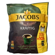 Кава Якобс Крафтіг Jacobs Kraftig 400г розчинна в м'якій упаковці