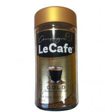 Кава Le Cafe Gold Лі Кафе Голд 200г розчинна скляна банка