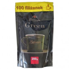 Кава Беларом Bellarom Green Зелена 200г розчинна в м'якій упаковці Кава Беларом Bellarom Green Зелена 200г розчинна в м'якій упаковці
