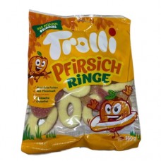 Цукерки Тролі Персикові Кільця Trolli Pfirsich Rince 150г