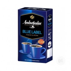Кава Ambassador Амбассадор Blue Label мелена 450г