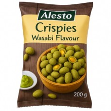Горіхи Алесто арахіс з васабі Alesto Cruspies Wasabi Flavour 200г