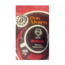 Кава Don Alvarez Дон Альварес розчинна Бренді 100г пакет Дой-пак