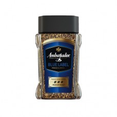 Кава Ambassador Амбассадор Blue Label розчинна 95г скло