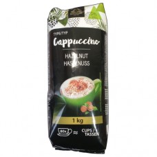 Кава Бардолліні Капучино Горіх Bardollini Cappuccina Hazelnut 1кг розчинний М'яка упаковка