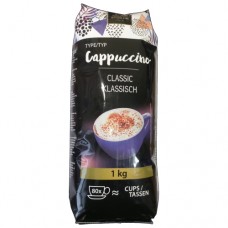 Кава Бардолліні Капучино Класичний Bardollini Cappuccina Classic 1кг розчинний М'яка упаковка