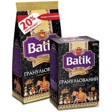 Чай Batik Батік чорний гранульований СТС 250г пакет