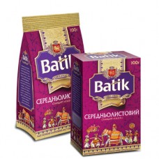 Чай Batik Батік чорний середньолистовий FBOP 100г пакет