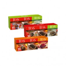 Чай ТЕСС Асорті Плежа+Санрайз+Лайм 3*10 пакетів