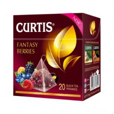Чай Curtis Кертіс Fantasy Berries чорний 20 пірамідок