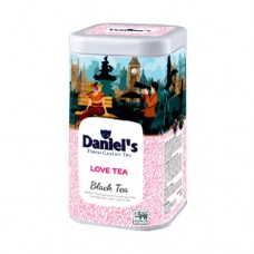 Чай Daniels Деніелс чорний Love Tea 100г жерсть банку