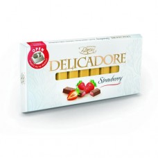 Шоколад Делікадор Бульби Delicadore Strawberry 200г