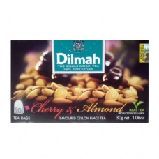 Чай Dilmah Ділмах чорний Вишня Мигдаль 20 пакетів
