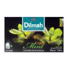 Чай Dilmah Ділмах чорний М'ята 20 пакетів