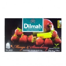 Чай Dilmah Ділмах чорний Манго Полуниця 20 пакетів