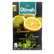 Чай Ділмах Dilmah Лимон і лайм 20 пак. по 1.5г
