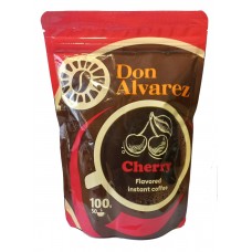 Кава Don Alvarez Дон Альварес розчинна Вишня 100г пакет Дой-пак