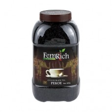 Чай чорний FemRich ФемРіч Пеке 600г пластикова банка