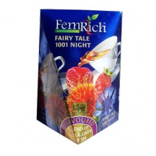 Чай FemRich Фемріч чорний+зелений Сказка 1001 ніч 100г