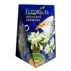 Чай FemRich Фемріч зелений Ніжний жасмин 100г