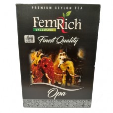 Чай Фемріч Королівський Слон ОПА Femrich OPA 300г чорний крупний лист