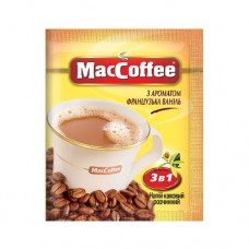 Кава MacCoffee Маккофе розчинна Французька ваніль 3в1 20 пакет