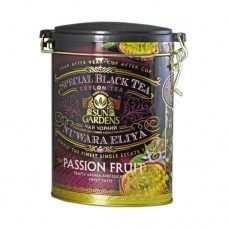 Чай Sun Gardens Сан Гарденс чорний Плід Пристрасті Маракуя 100г жерсть банку